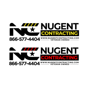 Nugent Contracting     866-577-4404     www.nugentcontracting.com    Veteran Owned | Logo Design by sherman