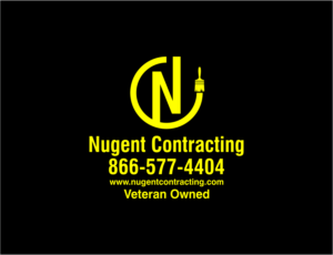 Nugent Contracting     866-577-4404     www.nugentcontracting.com    Veteran Owned | Logo Design by BNdesigner
