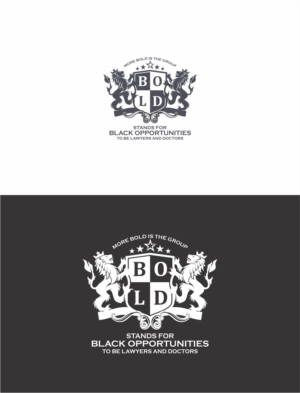 More BOLD is the group, bold stands for Black Opportunities to be Lawyers and Doctors | Logo Design by ree23