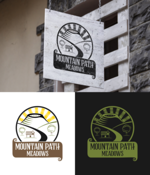 Mountain Path Meadows | Logo Design by ACK Design