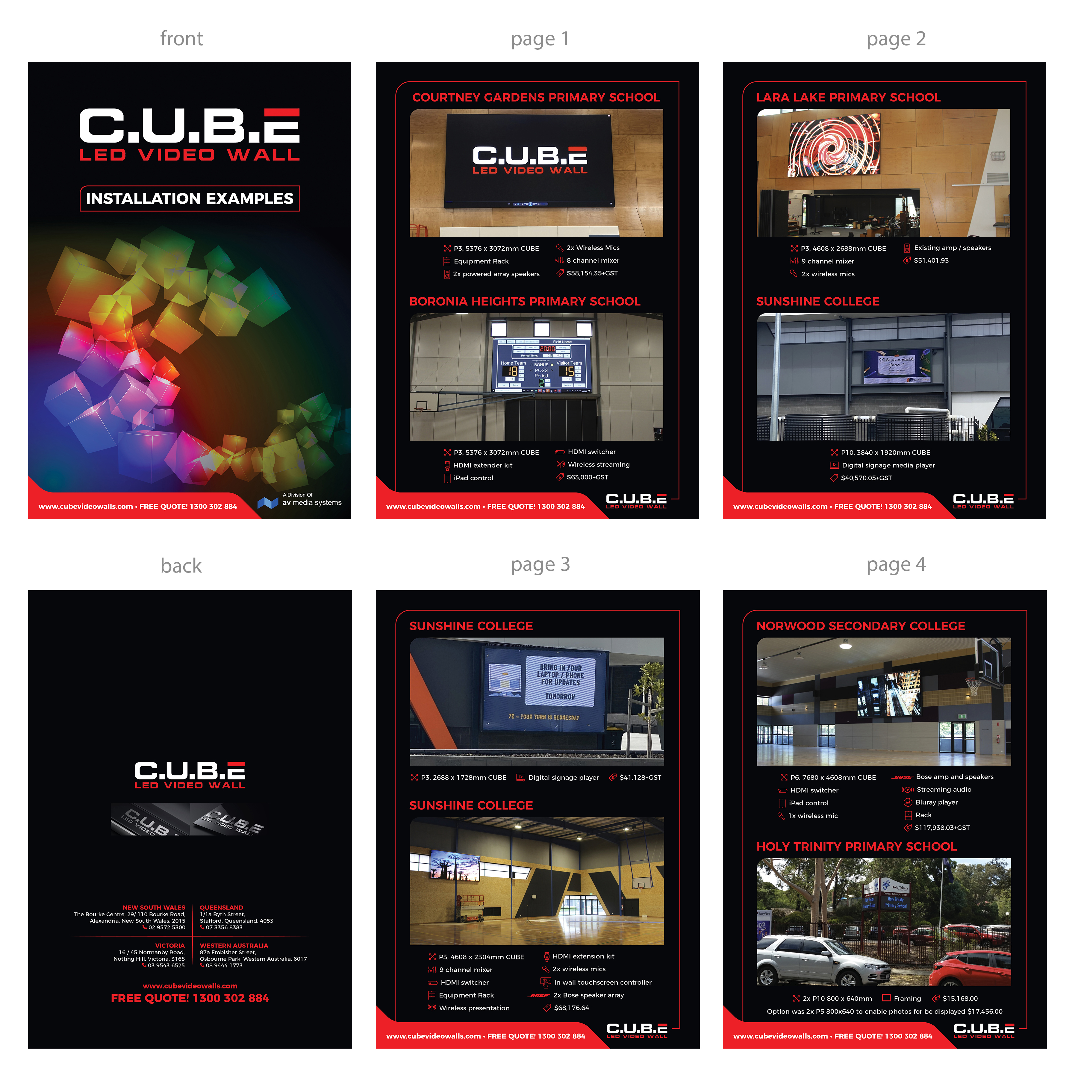 Flyer Design by Emmanuel Creations for AV Media Systems | Design #25641083