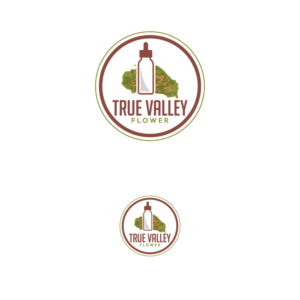 True Valley Flowers | Logo Design by Graphic Bricks