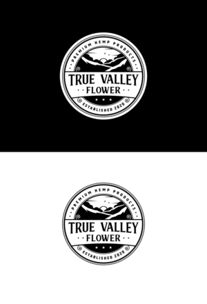 True Valley Flowers | Logo Design by Ankit Bhattarai