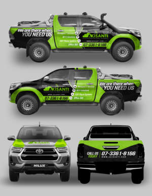 Australian IT Consultancy Vehicle Wrap Design | Car Wrap Design by SAI DESIGNS