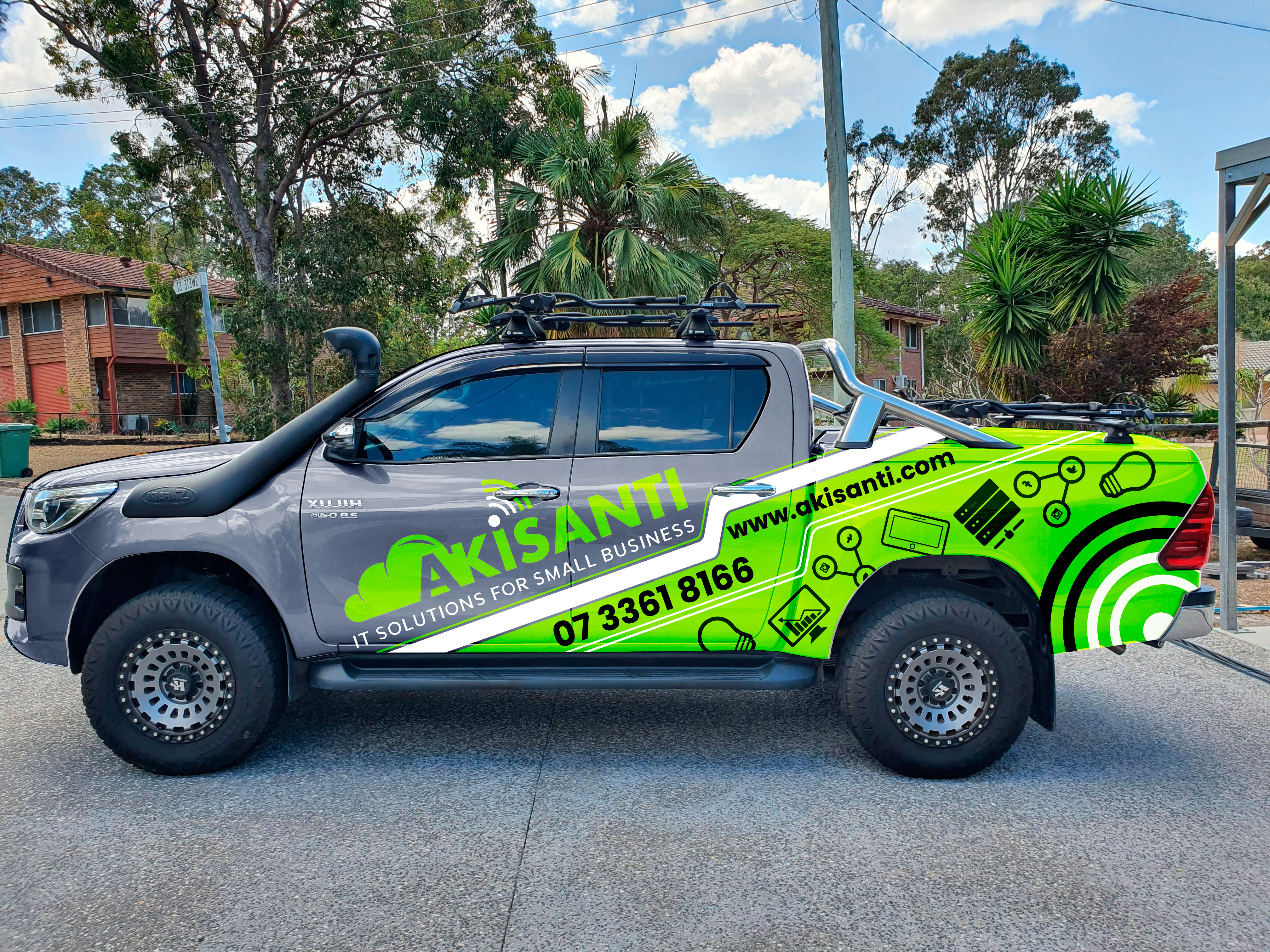 Car Wrap Design by The Faisal for Akisanti | Design #25650912