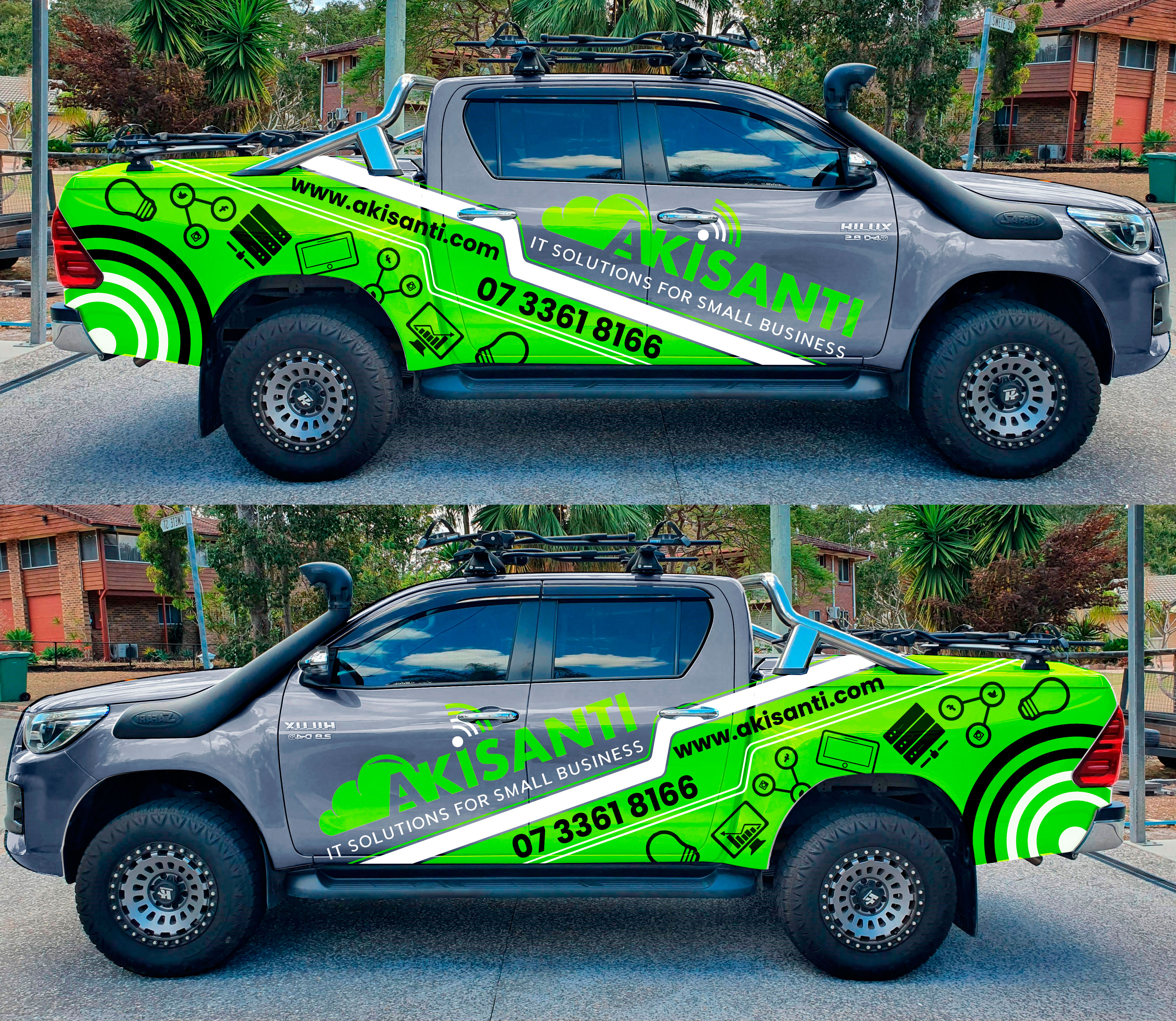 Car Wrap Design by The Faisal for Akisanti | Design #25650915