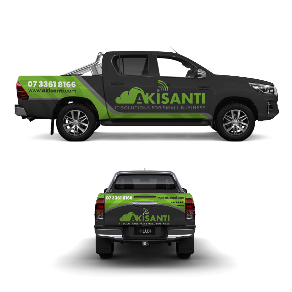Car Wrap Design by Yoga Tri for Akisanti | Design #25612427
