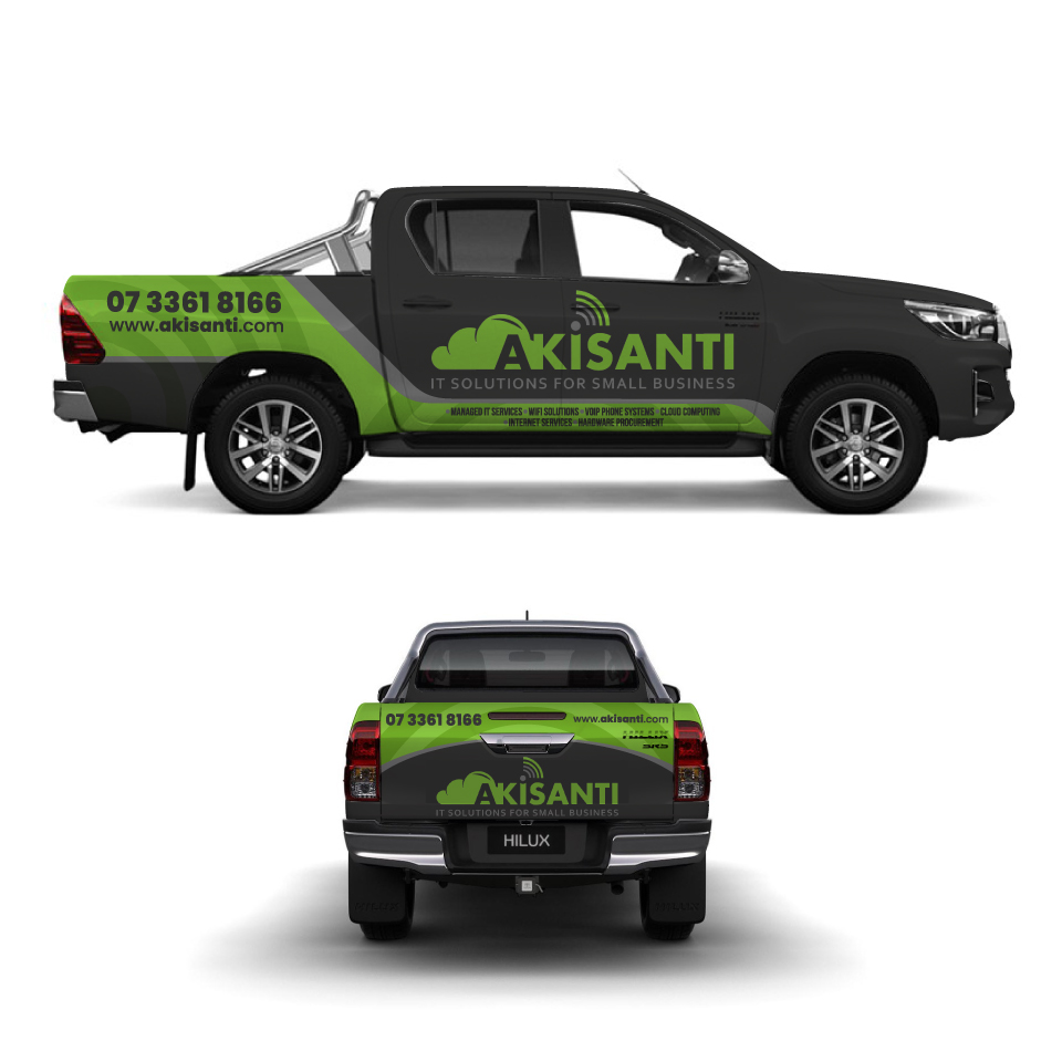 Car Wrap Design by Yoga Tri for Akisanti | Design #25665219