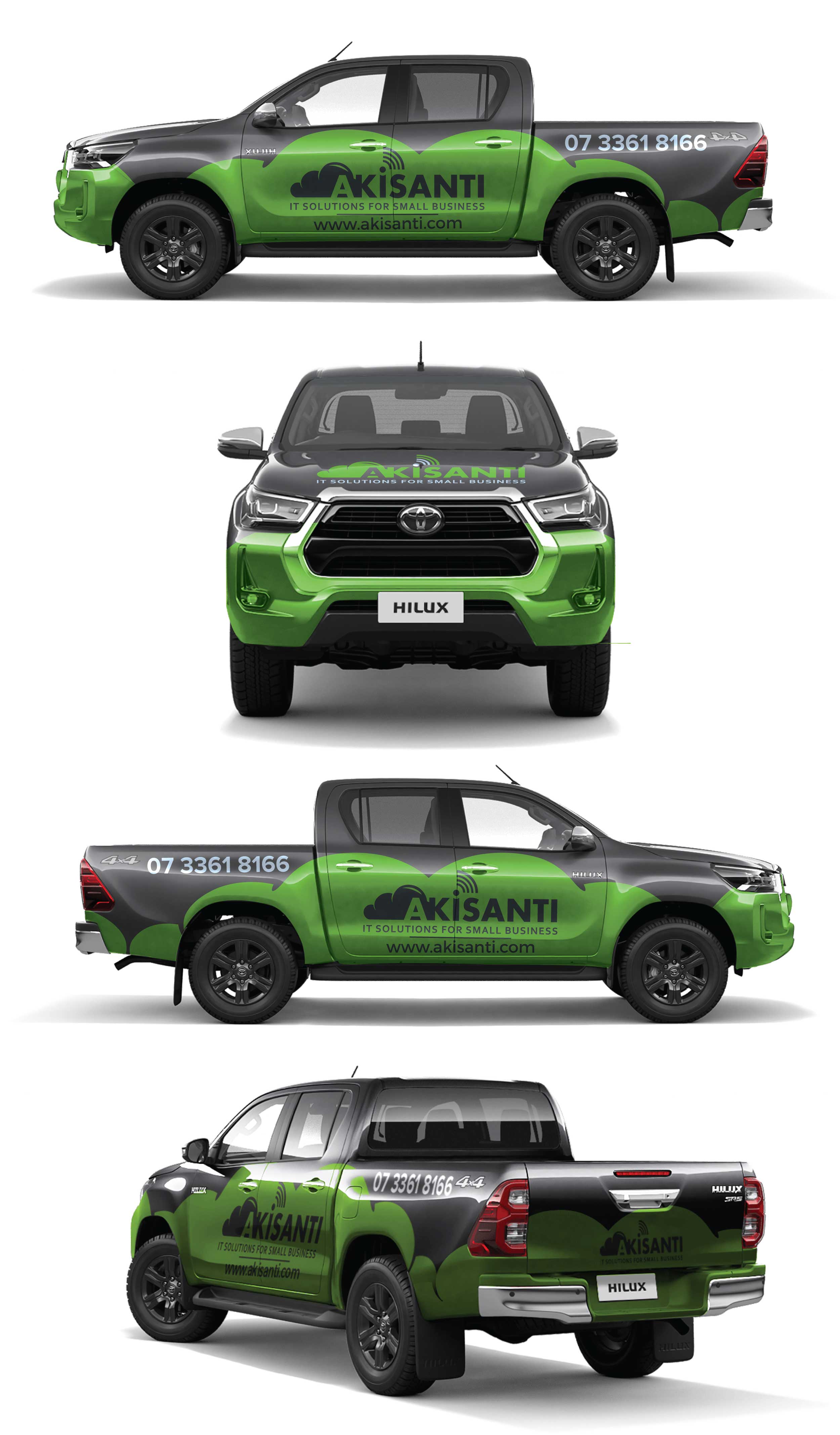 Car Wrap Design by Shumaila Kiran for Akisanti | Design #25615290