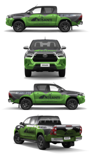 Car Wrap Design by Shumaila Kiran for Akisanti | Design: #25615290