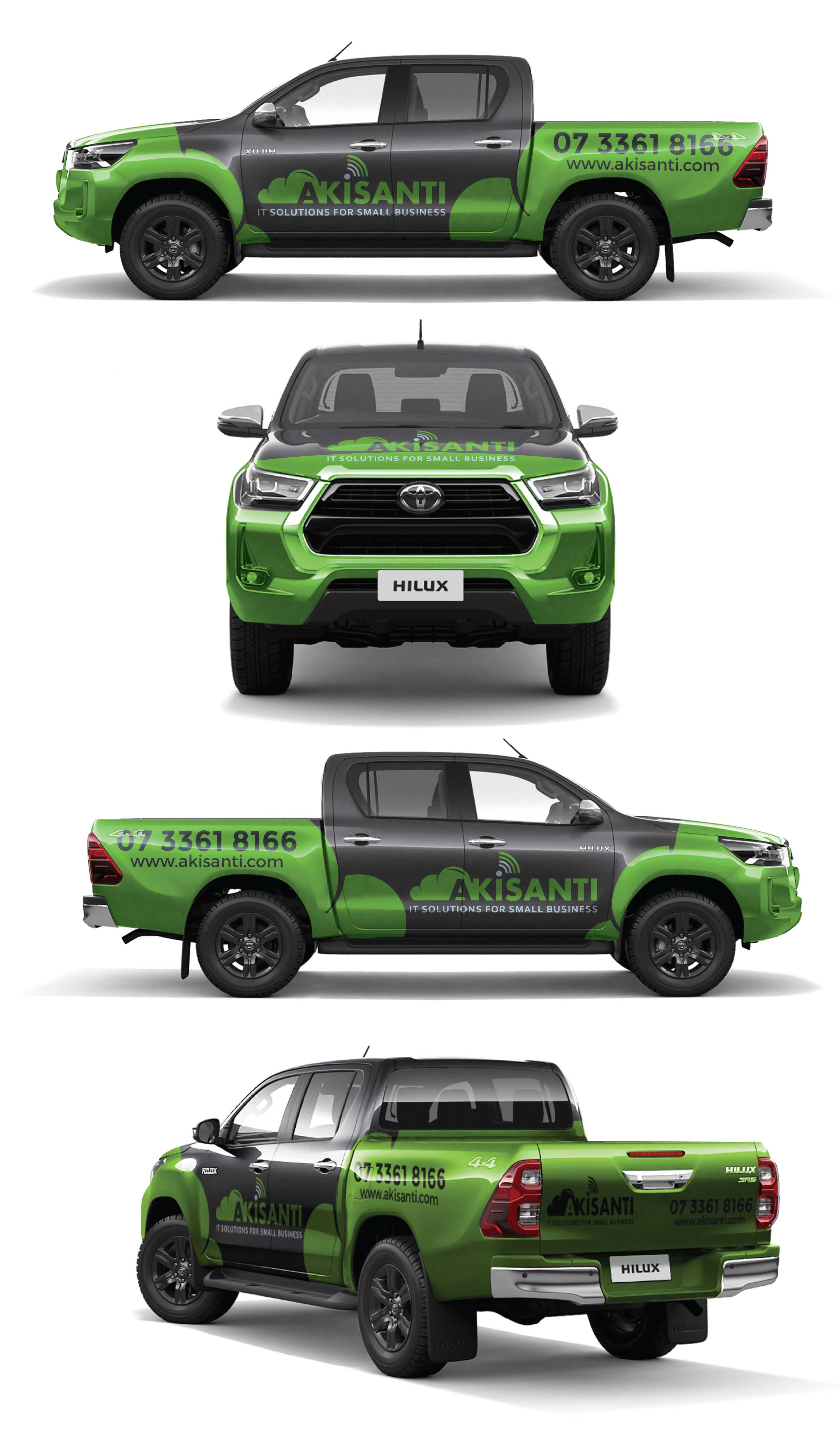 Car Wrap Design by Shumaila Kiran for Akisanti | Design #25615291