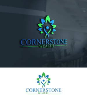 Logo Design by romasa design555 for Cornerstone Wealth | Design: #25619097