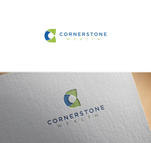 Logo Design by E.G for Cornerstone Wealth | Design: #25633847