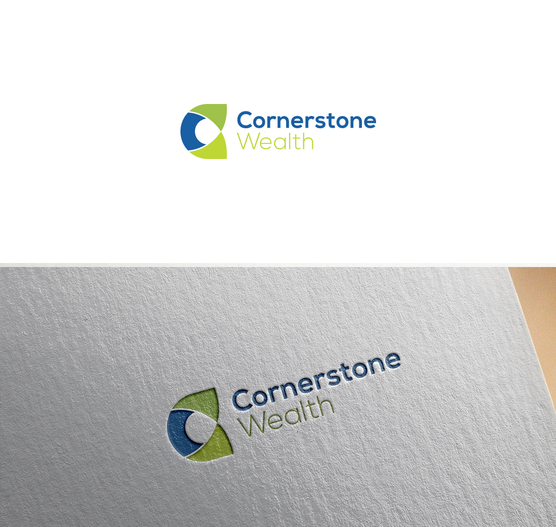 Logo Design by E.G for Cornerstone Wealth | Design #25633848