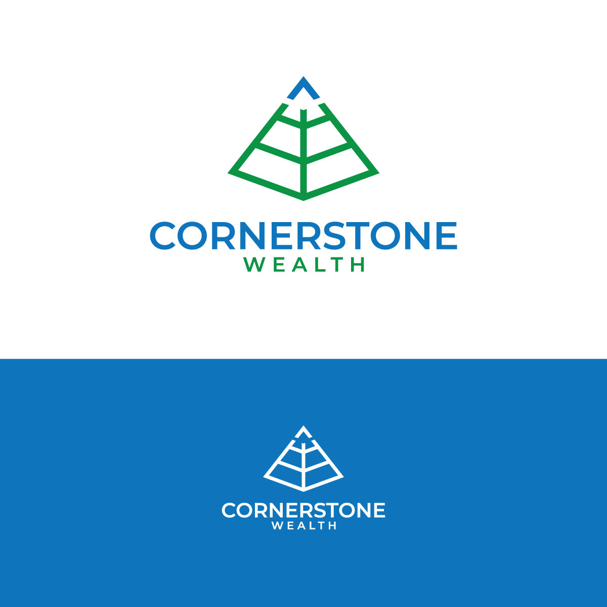 Diseño de Logo por Graphic Bricks para Cornerstone Wealth | Diseño #25616795