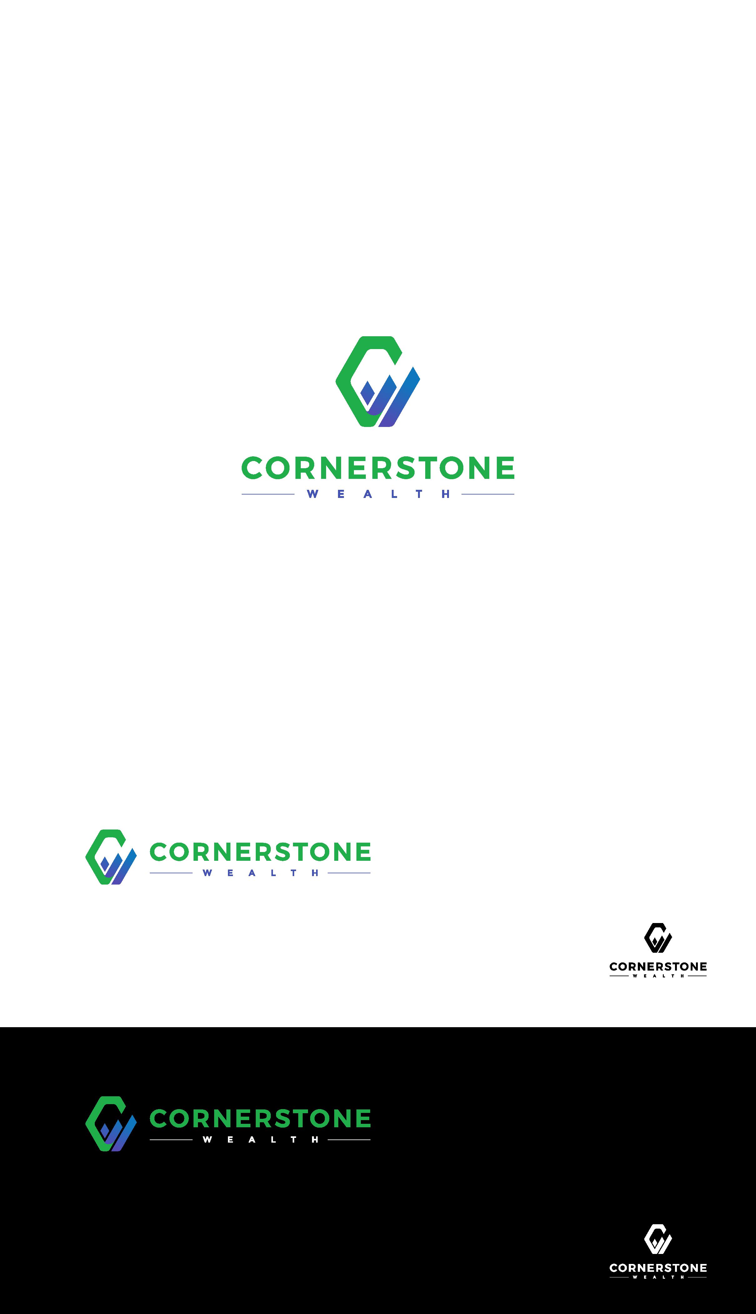 Logo Design by ace_art™ for Cornerstone Wealth | Design #25615137