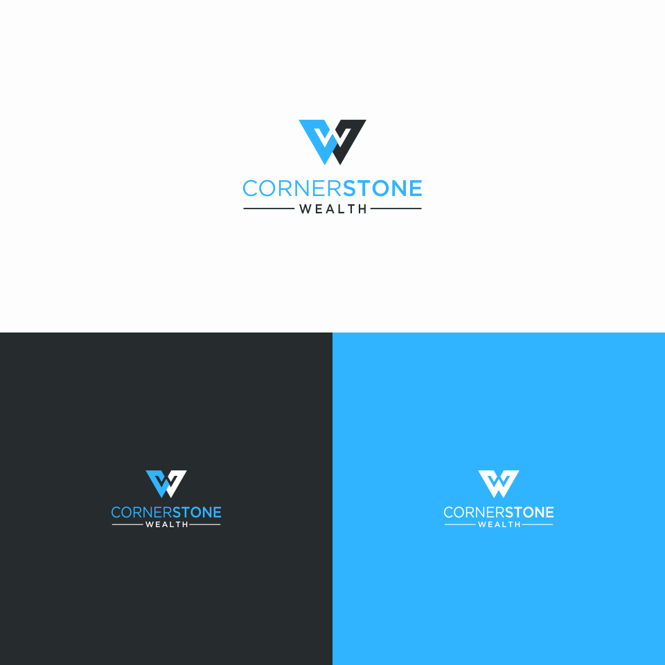 Logo Design by LeaAus for Cornerstone Wealth | Design #25629487