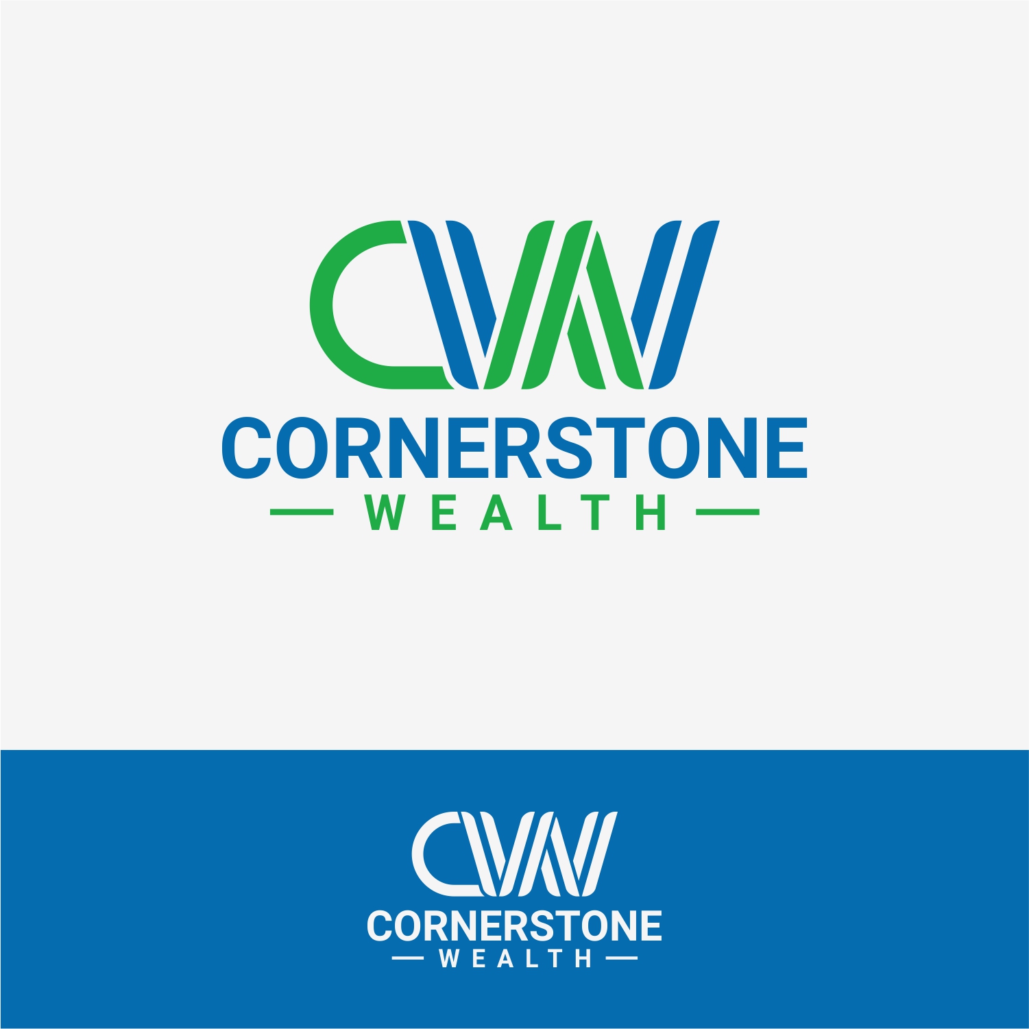 Logo Design for Cornerstone Wealth by diasfebim Design 25611951