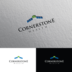 Cornerstone Wealth | Logo Design by Rii