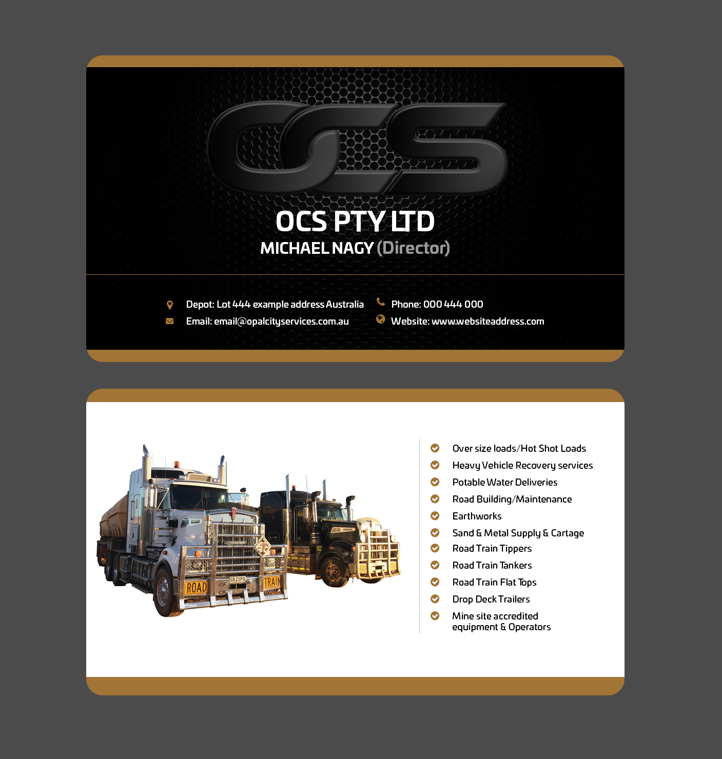 Business Card Design by MAHABA for this project | Design #25615918