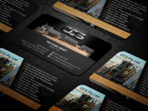 business card for OCS pty ltd | Design de Carte de Visite par WebixBD
