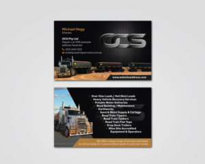 business card for OCS pty ltd | Design de Carte de Visite par MDesign