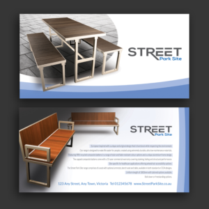 Park furniture company needs a new product flyer | Flyer-Design von see why