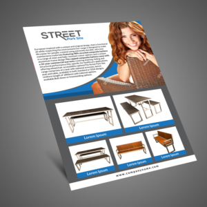 Park furniture company needs a new product flyer | Flyer Design by Schöpfer