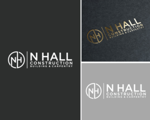 N Hall Construction / N HALL CONSTRUCTION [maybe incl Building and Carpentry] | Logo Design by Atec