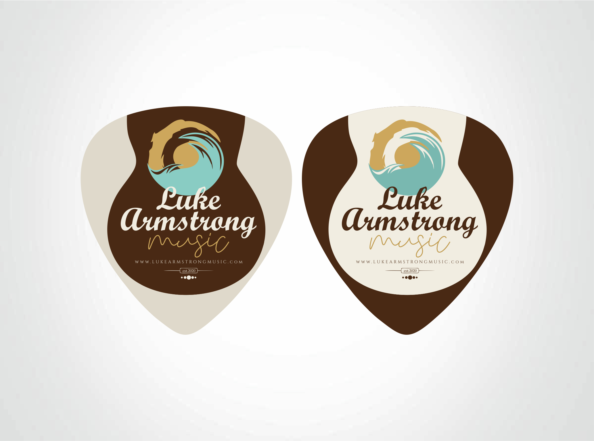 Logo Design by nikkiblue for Luke Armstrong Music | Design #25624004