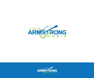 Luke Armstrong Music | Logo Design by Ochieng