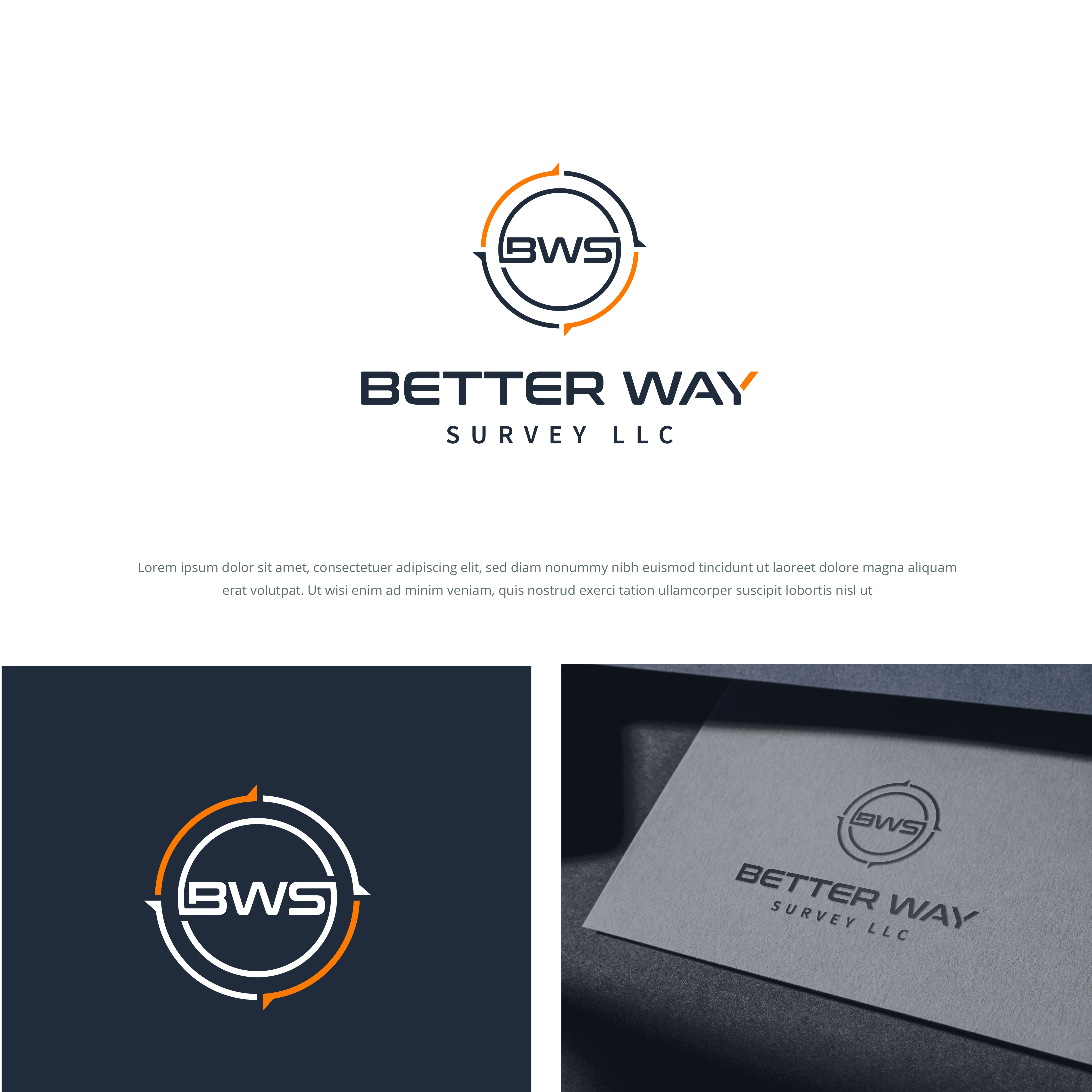 Logo Design by farady for Better Way Survey LLC | Design #25660101