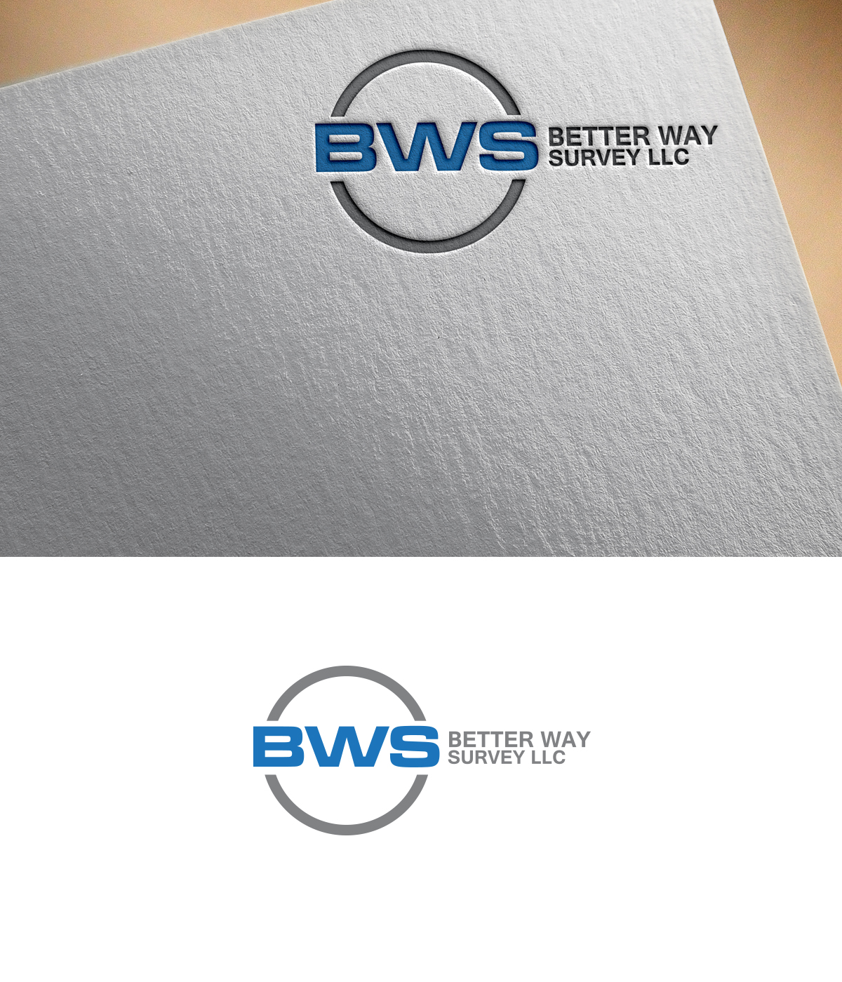 Logo Design by romasa design555 for Better Way Survey LLC | Design #25623411