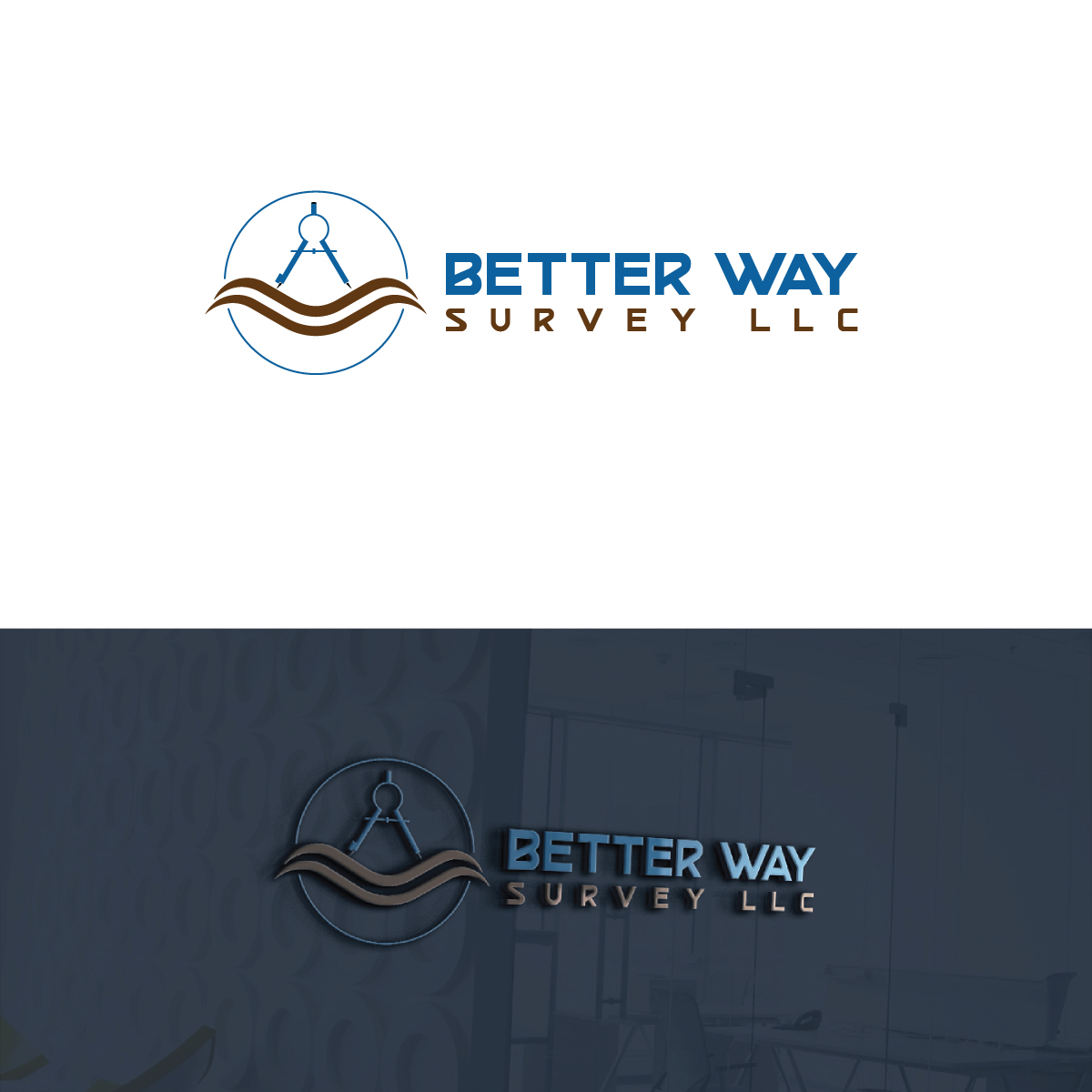 Diseño de Logo por Deziners Zone para Better Way Survey LLC | Diseño #25621310