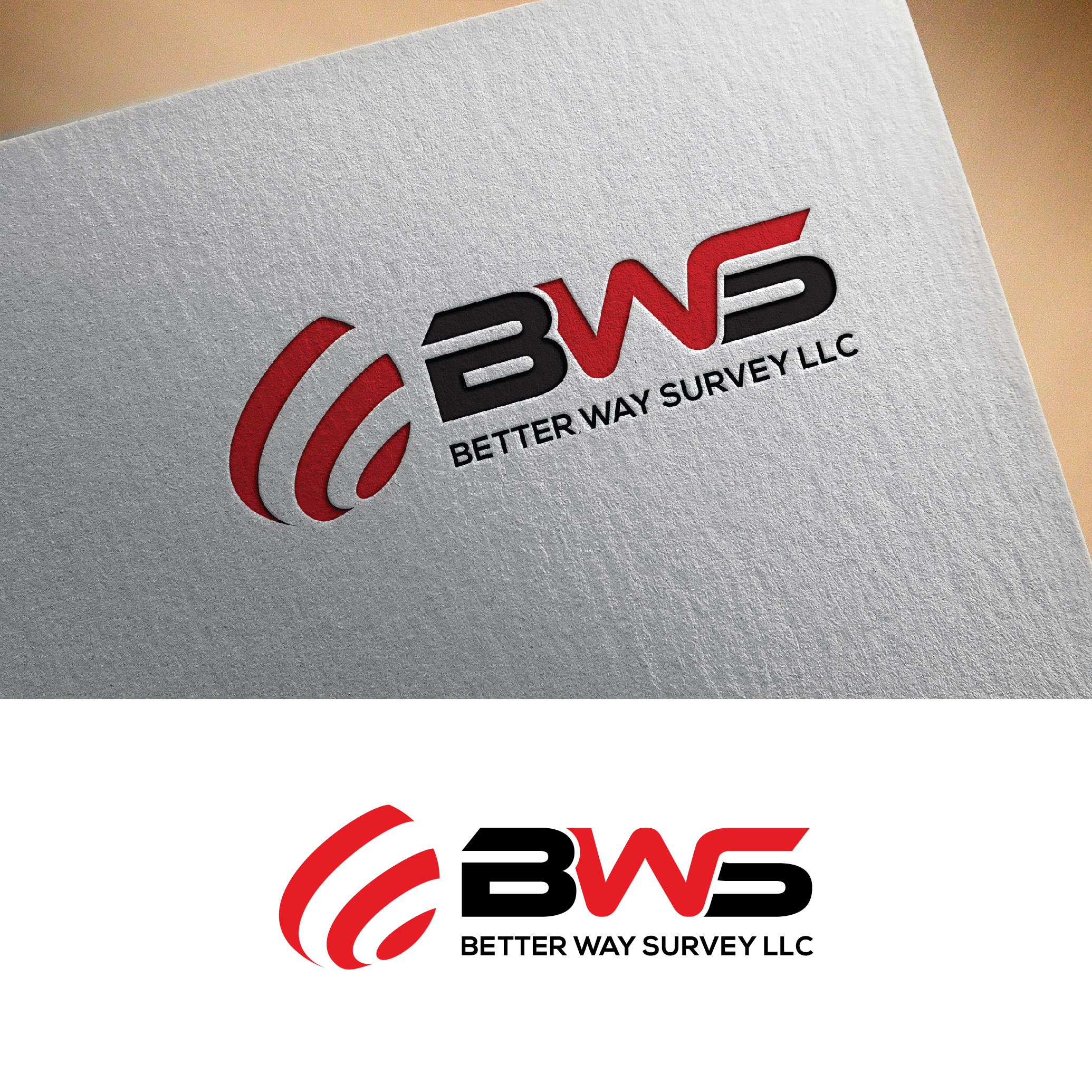 Logo Design by GraphicTec for Better Way Survey LLC | Design #25655144