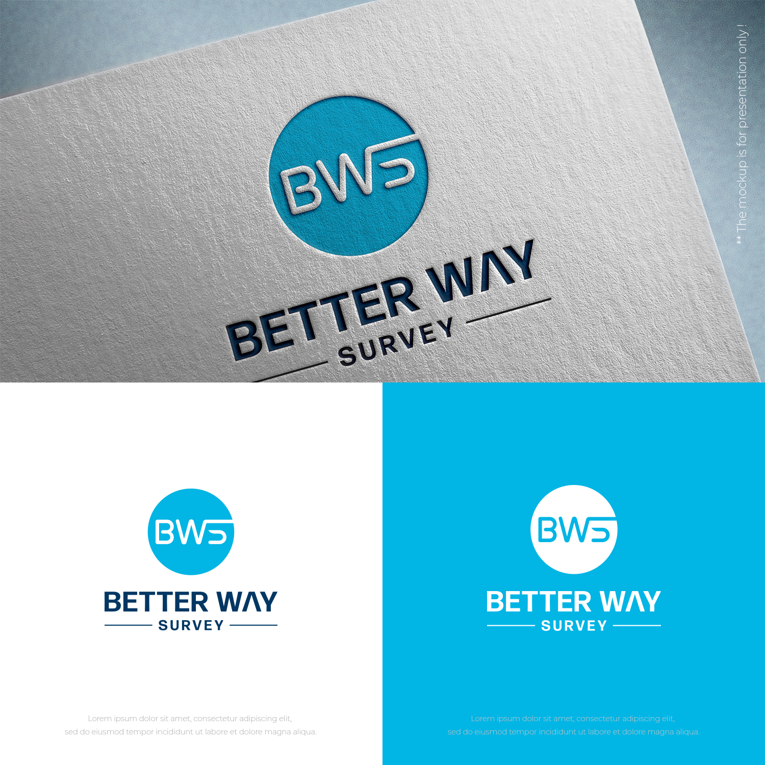 Logo Design by designbysy for Better Way Survey LLC | Design #25650386