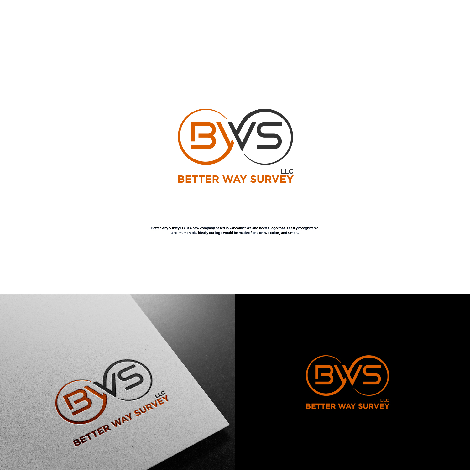 Logo Design by NZ Creatives for Better Way Survey LLC | Design #25633158