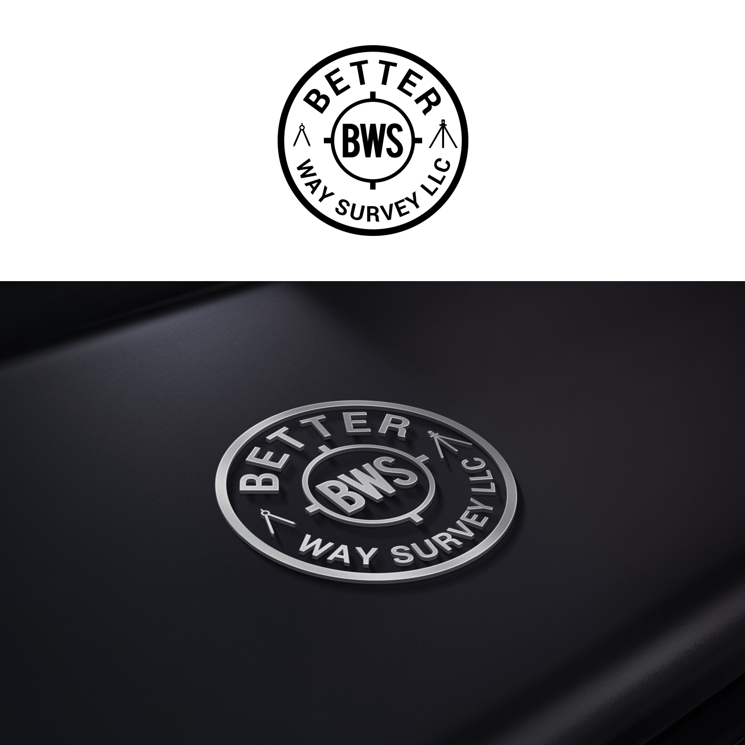 Diseño de Logo por Maxo-Biz para Better Way Survey LLC | Diseño #25621479