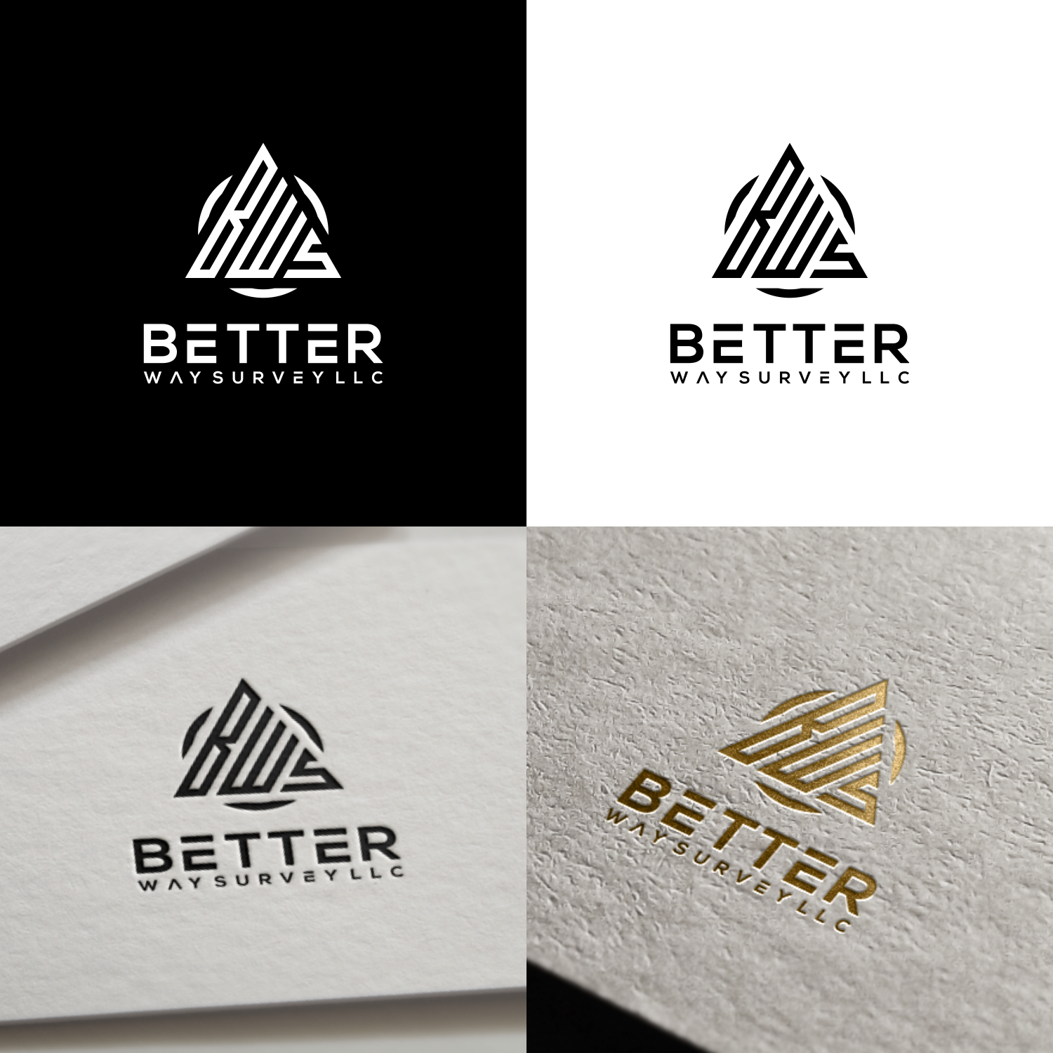 Logo Design by galang1996 2 for Better Way Survey LLC | Design #25619591