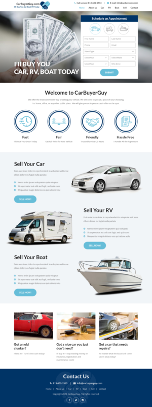 CarBuyerGuy.com needs updated website design. | Web Design par Starlyn DS