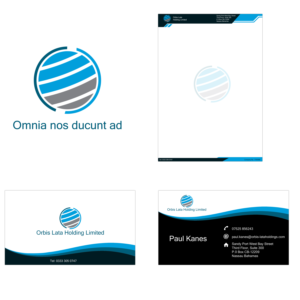 Stationery Design by veeBC for Purple Pear  | Design: #25644836