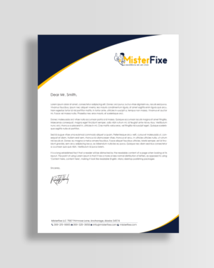 Letterhead Design by chandrayaan.creative for this project | Design #25635141