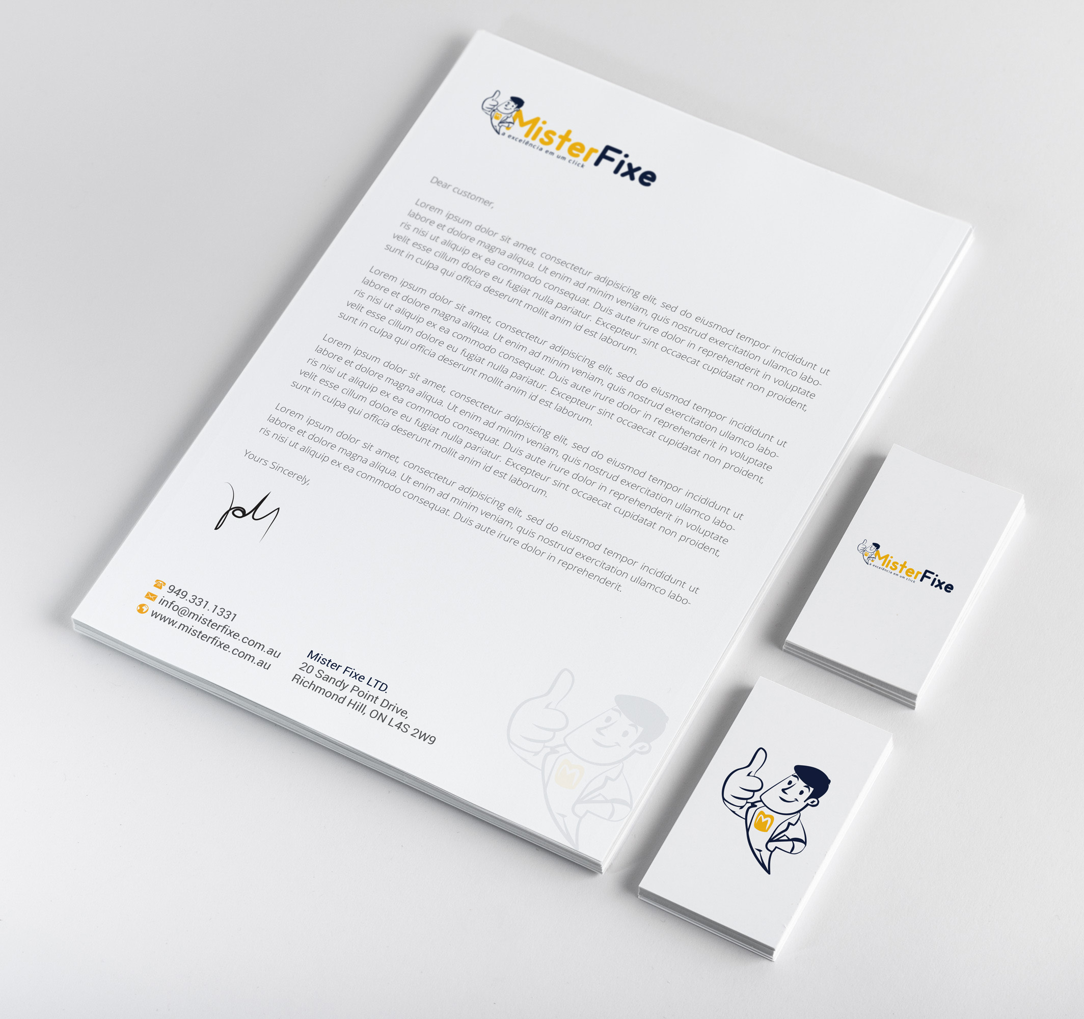 Letterhead Design by R.design for this project | Design #25631619
