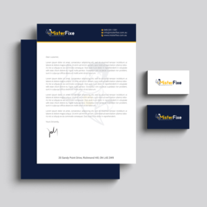 letterhead design for a investing company* | Letterhead Design by R.design
