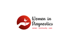 Women in Diagnostics (tagline = Career. Community. Care.) | Logo-Design von Dejan Gmizovic