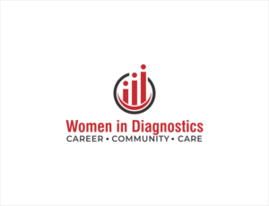 Women in Diagnostics (tagline = Career. Community. Care.) | Logo Design by BNdesigner
