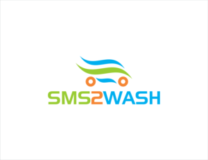 SMS2WASH  | Logo Design by BNdesigner