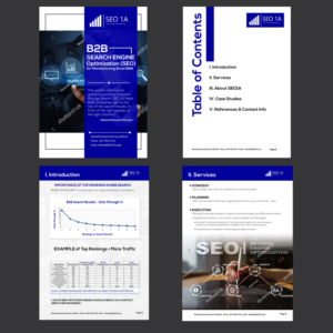 SEO 1A Brochure that will be used for Print and  online | Design de Flyer par Schöpfer