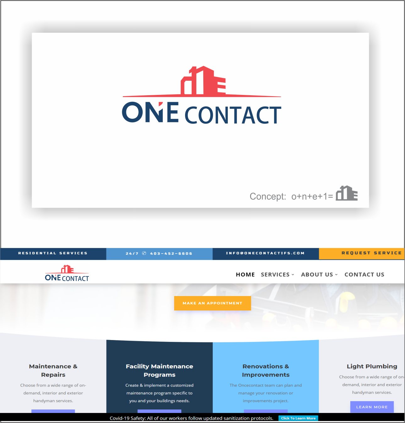 Logo Design by Udaya G for OneContact IFS | Design #25620588