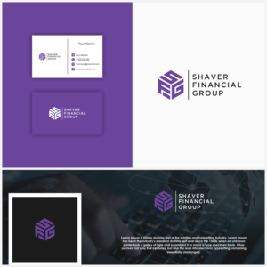 Shaver Financial Group | Logo Design by LeaAus